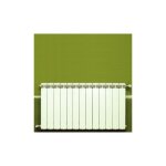 Global - radiateur fonte alu 2016w chauffage central 13 lments klass 800 blanc