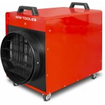 Chauffage électrique de chantier soufflant 30kw 400v mobile mw tools wel30p Chauffage électrique de chantier soufflant 30kw 400v mobile mw tools wel30p
