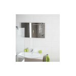 Chauffage mural infrarouge miroir - epaisseur 6 mm 620 x 900 x 50 mm - 600w