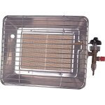 Chauffage radiant 2, 7 - 4, 2 kw 200 - 370 g / h 50 mbar manuel