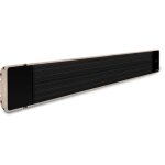Chauffage radiant sans lumire trotec ird 2400 - ip55, 2400w, pivotable, mur ou plafond