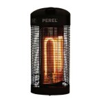 Chauffage de terrasse mobile, 1200 w, avec protection anti - basculement, 2 niveaux de chauffe, oscillant, ...