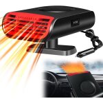 Chauffage de voiture 12v allume - cigare, mini chauffeur de voiture polyvalent pour d�givrage pare - ...
