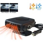 [jamais utilis�] chauffage de voiture, anti - bu�e 200w 12v prise allume - cigare portable chauffage ...