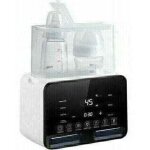 Chauffe - biberon 7 en 1, st�rilisateur et chauffe - lait, d�givreur rapide avec veilleuse et grand �cran ...