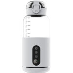 Chauffe biberon nomade sans fil, chauffe biberon portable charge usb, temp�rature r�glable, chauffe lait ...