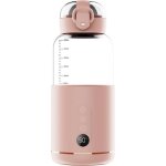 Chauffe - biberon portable - pr�t en 8 minutes - rose - 300 ml - 37 � 55 �c - usb - c - sans fil