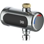 Chauffe - eau �lectrique instantan� de robinet, robinet �lectrique avec affichage de la temp�rature � ...