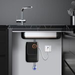 Chauffe - eau �lectrique sans r�servoir 5500 w, chauffe - eau �lectrique 220 v avec affichage num�rique, ...