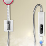 Chauffe - eau instantan� �lectrique mini chauffe - eau mini chauffe - eau rapide 3, 5 kw 230v pour cuisine ...