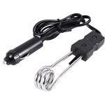 Chauffe - eau de voiture, 12v mini chauffe - eau d'immersion portable pour voiture �lectrique, id�al ...