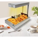 Chauffe - frites, 750w frites table d'isolation, plage de temp�rature 80 ?, conception amovible de l'appareil ...