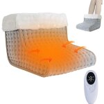 Chauffe - pieds �lectrique, chauffe pied avec 9 niveaux de temp�rature & 4 minuterie, extinction automatique, ...