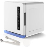 Chauffe - serviettes esthetique, chauffe serviette 8l avec dsinfection uv, 3 niveaux temprature, minuterie ...