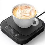 Chauffe tasse � caf�, r�chauffe tasse avec 4 r�glages de temp�rature, automatique apr�s 8 heures, chauffe ...