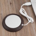 Chauffe - tasse usb chaleur boisson tasse tapis bureau thé café chauffe - tasse grain de bois foncé Chauffe - tasse usb chaleur boisson tasse tapis bureau thé café chauffe - tasse grain de bois foncé
