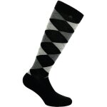 Chaussettes argyle noir / écru - 35 - 38 - noir / écru Chaussettes argyle noir / écru - 35 - 38 - noir / écru