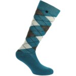 Chaussettes  argyle  saphir / �cru - 39 - 41