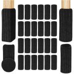 Chaussette chaise pour pieds de chaise, 24pcs chaussettes de chaise mobilier en feutre, patins antid�rapants ...