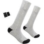 Chaussettes chauffantes �lectriques chaussettes chauffantes par temps froid aliment�es par batterie pour ...