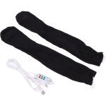 Chaussettes chauffantes pour hommes et femmes, chaussettes chauffantes �lectriques usb avec 3 r�glages ...