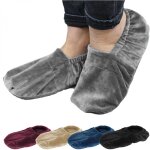Vivezen - chaussons chauffants universels taille 36 au 43 - gris