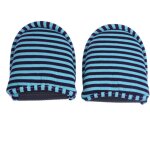 Chaussons de voyage pliables rutilisables - semelle anti - drapante paisse - design ray bleu - vert ...