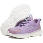 Chaussures � bout en acier pour femme, chaussures de s�curit� de travail, baskets � bout en acier indestructib ...