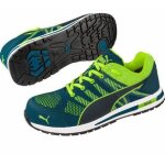 Chaussure de s�curit� elevate knit green low gr. 46 w. 11 bleu / vert s1ps esd fo hro sr