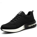 Chaussures de sécurité à embout d'acier pour hommes et femmes, légères et confortables, antidérapantes ... Chaussures de sécurité à embout d'acier pour hommes et femmes, légères et confortables, antidérapantes ...