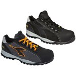 Chaussures de s�curit� geox diadora glove tech low pro s3 esd - 45 (eu) - anthracite / orange - anthracite ...