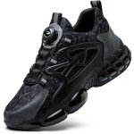 Chaussures de s�curit� hommes femmes basket l�g�re respirante travail antid�rapante avec embout en acier ...