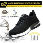 Chaussures de s�curit� hommes femmes l�g�re basket securite confortable antid�rapante chaussures de travail ...