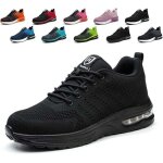 Chaussures de securit� hommes femmes legere basket de securite respirante confortable chaussure de travail ...
