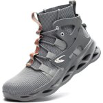 Chaussure de securit� homme femmes l�g�res montante basket de securite s3 respirante chaussures de travail ...