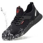 Chaussures de s�curit� homme femmes chaussures de travail embout acier protection ultra l�g�re et indestructib ...