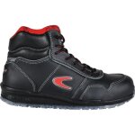 Chaussures de sécurité montantes puskas s3s ci fo sr - noir / rouge 44 Chaussures de sécurité montantes puskas s3s ci fo sr - noir / rouge 44