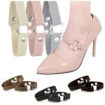 Chaussures � talons hauts en dentelle amovible pour femmes, chaussures � talons hauts �lastiques, antid�rapant ...