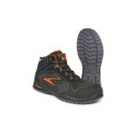 Chaussures de travail d'hiver haute se'curite' pezzol quattro s3 n. 45 en pu tek noir et orange sans ...