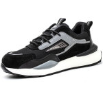 Chaussures de travail pour hommes et femmes, chaussures de protection du travail sur les chantiers de ...