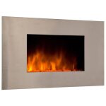 Chemin'arte - chemin�e �lectrique 2000w avec t�l�commande pure inox