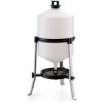 Chemin des poulaillers - abreuvoir sur pied pour poule type 30l plastique
