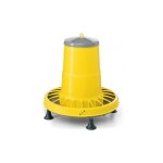 Chemin des poulaillers - mangeoire plastique réglable 15. 5kg sur pieds Chemin des poulaillers - mangeoire plastique réglable 15. 5kg sur pieds