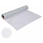 Chemin de table jetable 'sequins' 30cmx4m argent