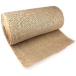 Chemin de table en toile de jute ruban dcoration vintage 30cmx10m