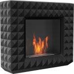 Azura home design - cheminée bio - éthanol egzul noir 114 cm Azura home design - cheminée bio - éthanol egzul noir 114 cm