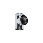Cheminée double paroi isolé air dn 080 / 100 raccord t 90 réduit 80 paroi simple tuyau en acier inoxydable ... Cheminée double paroi isolé air dn 080 / 100 raccord t 90 réduit 80 paroi simple tuyau en acier inoxydable ...