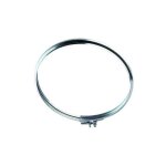 Chemin�e double paroi isol� air dn 100 bande de serrage tube en acier inoxydable 316