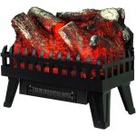 Kekai - chemin�e �lectrique d�corative usage int�rieur utah 47. 5x22x40. 36 cm chauffage effet braises ...