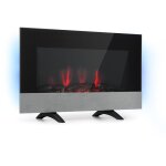 Klarstein cheminee electrique effet flamme, cheminée electrique decorative chauffante de 2000w, télécommande ... Klarstein cheminee electrique effet flamme, cheminée electrique decorative chauffante de 2000w, télécommande ...
